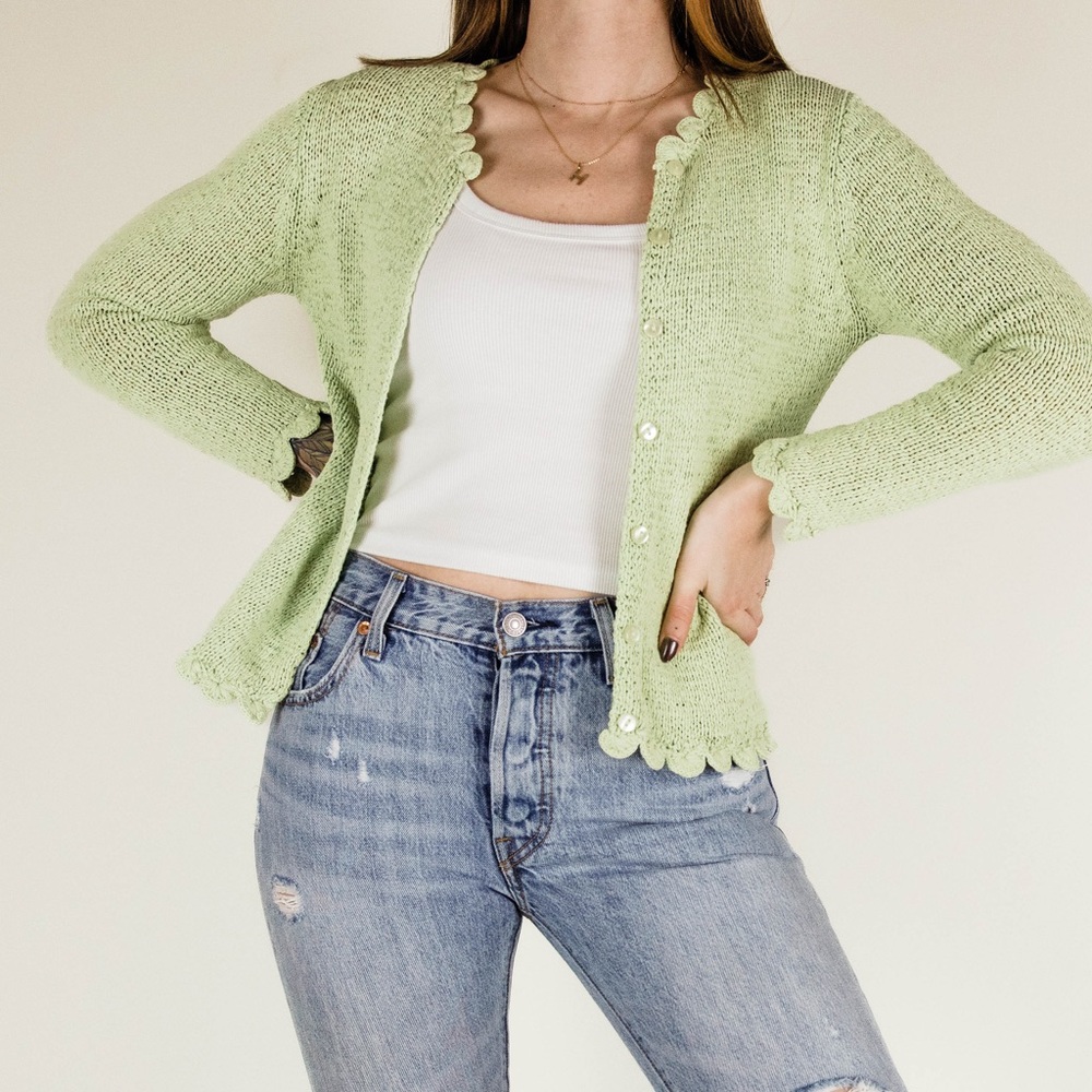 vintage cherokee spring cardigan